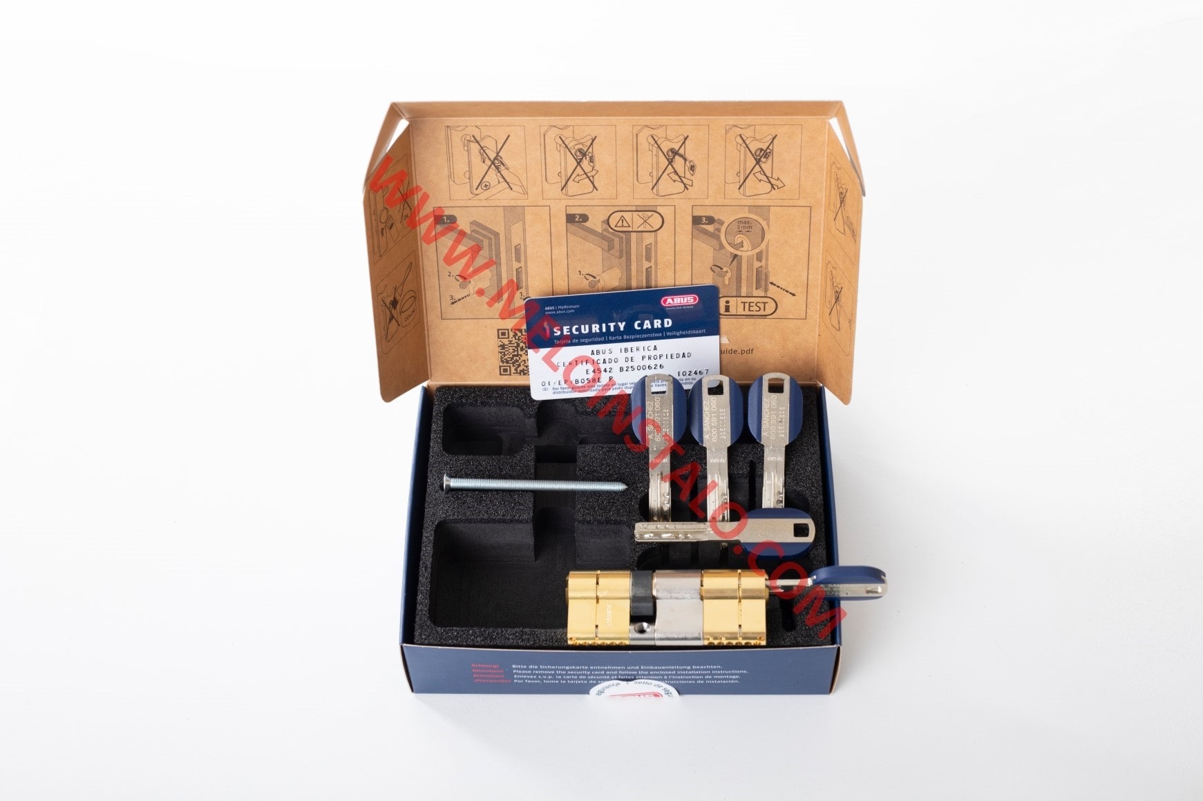 CILINDRO ABUS BRAVUS MX PRO MAGNET DORADO 2025 + 2 LLAVES EXTRA VALORADAS EN 40€ GRATIS. - Imagen 2