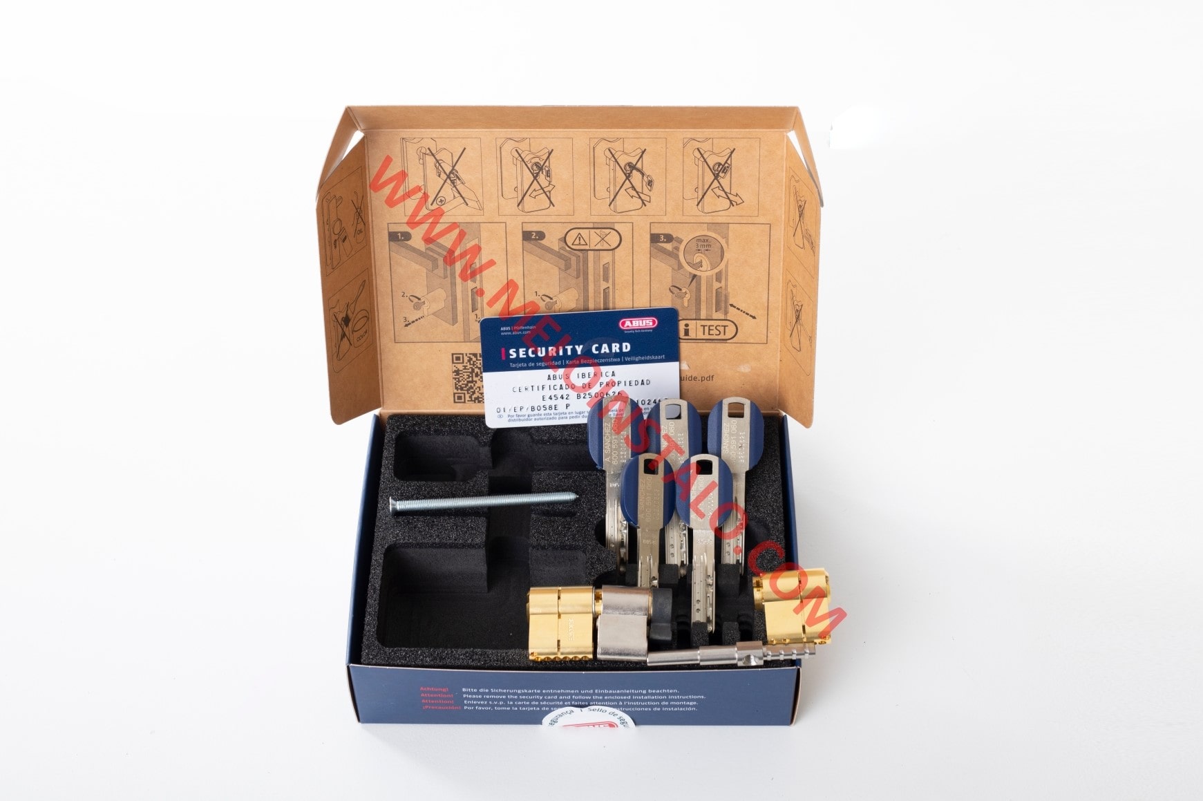 CILINDRO ABUS BRAVUS MX PRO MAGNET DORADO 2025 + 2 LLAVES EXTRA VALORADAS EN 40€ GRATIS. - Imagen 3