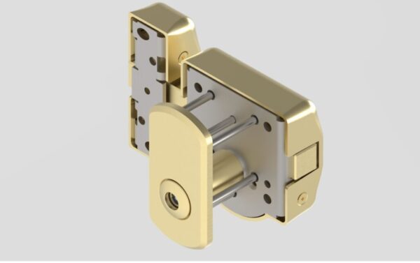 CERROJO SAG CSI REFORZADO+ABUS XELUS+ESCUDO DE SEGURIDAD ABUS RHZS 524 - Imagen 2