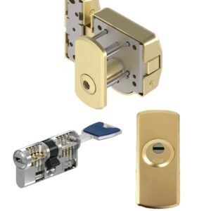 CERROJO SAG CSI REFORZADO+ABUS XELUS+ESCUDO DE SEGURIDAD ABUS RHZS 524
