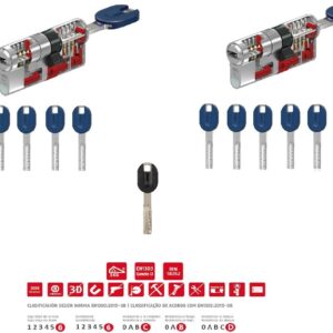 ABUS BRAVUS MX PRO MAGNET CON AMAESTRAMIENTO.
